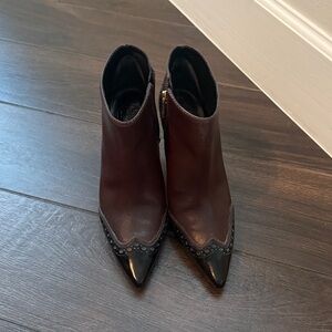 Tory Burch Brown Leather Heels